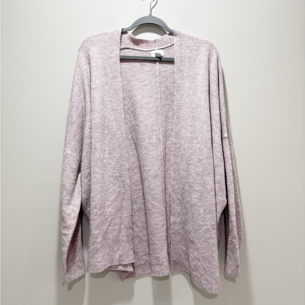 Old Navy Women's Soft Dusty Mauve Open Front Cardigan Sweater Size XXL